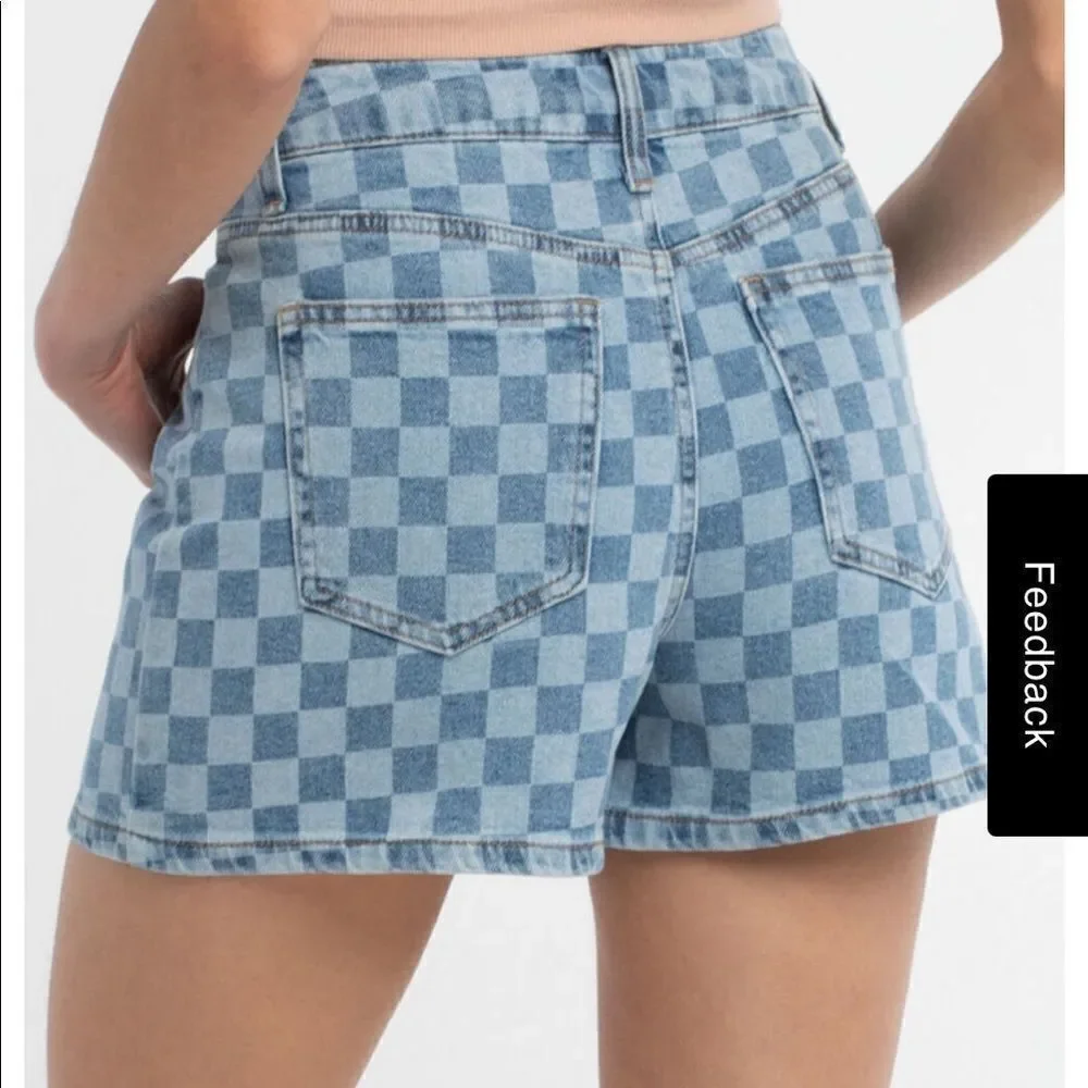 Tilly’s RSQ Checker Shorts